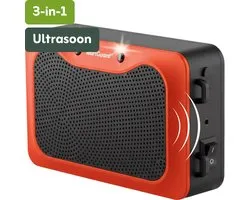 MartGuard® anti-martres pour voiture et maison Car & Home Secure Pro Battery - 3 options de connexion : sur secteur, sur batteries ou sur batterie de voiture - Câbles de connexion inclus - Fréquence ultrasonique variable
