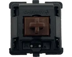 Interrupteurs Cherry MX1A marron - Tactiles - 30 pièces