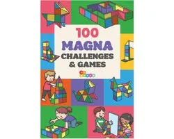 Magnetic Tiles Boekje - Magna Games & Challenges - Magnetische Tegels Uitbreiding - Creatief Speelgoed Cadeau Jongens Meisjes - Educatief Mind Montessori Kinderspeelgoed 3 Jaar, 4 jaar, 5 jaar, 6 jaar, 7 jaar, 8 jaar - Cadeautjes