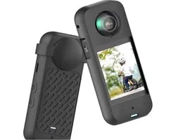 Siliconen Hoesje Voor Insta 360 one X3- instaX3 Case- BLack- Behuizing- Zwart- Protective Case -instaX3-zwart case