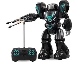 Silverlit Robo Blast One noir - Robot RC avec poing de tir