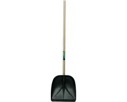 MM Eurotool Sneeuw/voerschep blauw met steel 130cm Middel