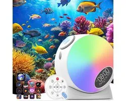 Galaxy Projector Pro voor de slaapkamer, planetarium sterrenprojector, nachtlampje en timer, met witte ruis, 4K vervangbare 13 HD Galaxy-schijven, ruimteprojector voor kinderen en volwassenen, slaapkamerdecoratie, verjaardagscadeau