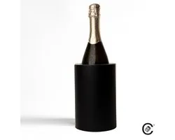 Coolenator Classic – Wijn- & Champagnekoeler – Freezer Bullet – Zonder ijs – Zwart