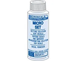 Microscale Modelbouwdecoratie - MI01 Micro Set Solution Decal vloeistof