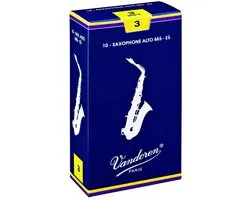 Vandoren Traditional boîte de 10 anches pour saxophone alto, force 2,5