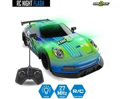 Gear2Play RC Night Flash Raceauto 1:16 - LED verlichte carrosserie - Bestuurbare auto
