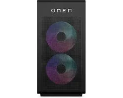 HP OMEN 35L GT16-0124nb Intel Core Ultra 7 265K 64 GB DDR5-SDRAM 1 TB SSD NVIDIA GeForce RTX 5070 Ti Windows 11 Home Tower PC Vloeistofkoelsysteem AI PC Zwart