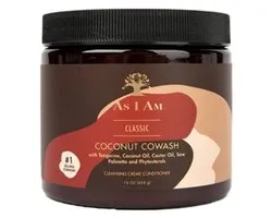As I Am Naturally Coconut Co-Wash Cremespoeling - 454 gr