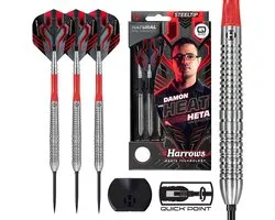 Damon Heta Natural 90% Tungsten 21Gr Quick Point -Harrows Darts