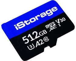 iStorage MicroSD Card 512GB - alleen te gebruiken met de iStorage datAshur SD flashdrive (module) - IS-FL-DSD-256