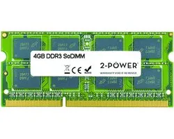 2-Power 4GB DDR3 1333MHz SODIMM 4GB DDR3 1333MHz geheugenmodule