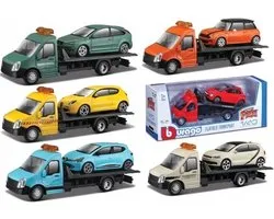 Autotransporter met VW Polo GTi Bburago 1:43