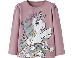 NAME IT - T-shirt pour femmes NMFJOLLA MLP LS TOP NOOS CPLG