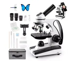 Microscoop - Junior - 2000x Vergroting - Microscope - Preparaat - Microscoop voor Kinderen - Microscopen