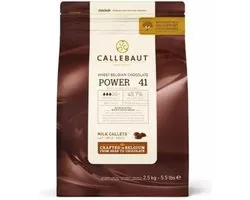 Callebaut Power41 Couverture Callets de chocolat au lait 2,5 kg