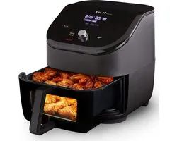 Friteuse à air 6-en-1 Instant Vortex Plus ClearCook 5,7 L (Noir) – Frire, Rôtir, Griller, Cuisson, Réchauffer, Déshydrater
