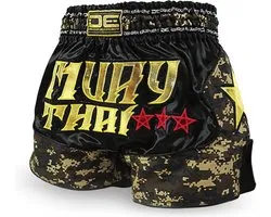 Shorts de Muay Thai Danger EX01 - Satin - Armée - Taille XL