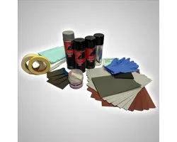 Harley | Autolak Reparatieset | 400ml | Stone Washed White | EOB | Direct Uit Voorraad Leverbaar | 19-Delig | Herstel Lakschade Zelf | Geen Schadeherstelbedrijf Nodig