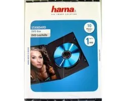 Hama DVD box standaard 10-pack zwart