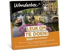 Wonderbox Cadeaubon - Leuk om te doen
