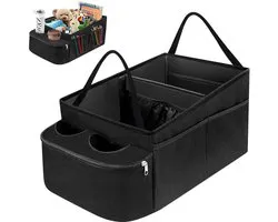 Multifunctionele Auto Opbergbox – Opvouwbare Autostoel Organizer – Auto Opberg Tas voor Achterbank