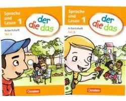 der die das - Erstlesen 1. Schuljahr. Arbeitsheft Teil A und B im Paket