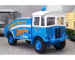 Atlas AEC Matador - Modelauto - Schaal 1:76 - Blauw/Wit