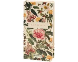 Adressenboek paperclip colibri 18x9cm 96vel 100gr | 6 stuks