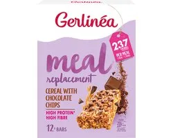 Gerlinea - Maaltijdrepen - Granen Chocolade - 12 x 31 g