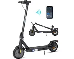 vankel E5PRO Elektrische Step - 375Wh Accu - Actieradius 30 km - 500W Motor - Cruise Control - Anti-diefstalmodus - Slimme bediening via Bluetooth en App -10 Inch Honeycomb Anti-lek Banden - Schijfrem&V-rem - Opvouwbare