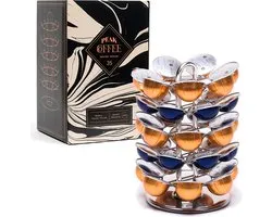 Peak Coffee Nespresso Vertuo Capsulehouder Voor 35 Pads Zilver