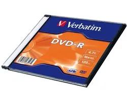 Verbatim DVD-R Matt Silver 4,7 Go