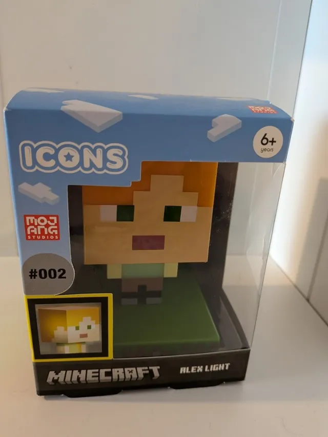 Paladone Minecraft Icons Light Alex Light #002 NEW Collectable Gift
