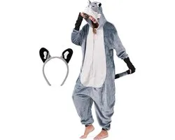 Corimori 1852 (veel dieren) ritssluiting Premium dames en heren onesies/kostuums