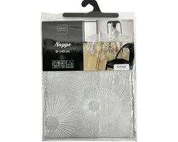 Nappe transparente en PVC SOLEIL, Ø 140 cm