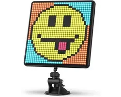 Divoom - Pixoo-max - 32x32 pxl - Digitale Fotolijst - Pixel Art Display (Zwart)