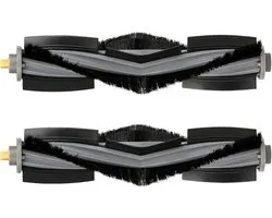 (2 pièces) Brosses de rouleau conçues pour aspirateur robot ECOVACS DEEBOT X1 Omni/ X1 Omni/ T20/ T10/ T10 Plus/ T10 Turbo/ T10 Omni, ensemble de brosses de rouleau pour aspirateur robot, pièces de rechange