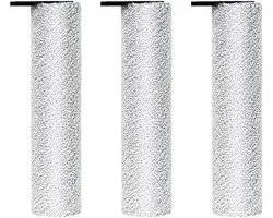 3 pièces Brosse roulante - convient pour UWANT D100 - D100 PRO - V8 - V10 - V20 - D5 - D5 PRO - A60 - A100 - pour aspirateur robot - 26.1*6*8.3 cm - gris