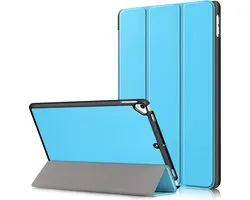 Arara Hoes Geschikt voor iPad Air/Air 2 (2014/2013) - Tri-Fold bookcase - Licht Blauw