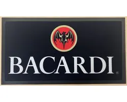 Bacardi Barmatje, Dripmat barmat, Bar matje, Bar mat, Barrunner antislip matje rubber -CAFE- THUISBAR-MANCAVE- KROEG- MAN CAVE