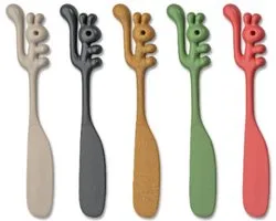 Couteaux à Tartiner, Set de 5, Bio - Koziol|Miam