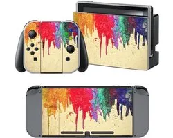 Paint | Skin geschikt voor Nintendo Switch Console | Console en controller stickers