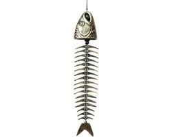 Poisson-Chimes - Chinois-style Vintage - Windcatcher - Articles de Jardin - Jardin - Terrasse couverte - intérieur et extérieur