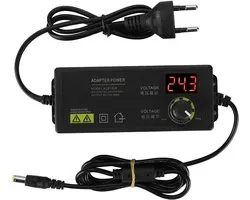 LED Display 9-24V 3A 72W Power Supply Adjustable DC 9V 12V 15V 16V 18V 19V 20V 24V Variable Universal Power Adapter - ShopVlot