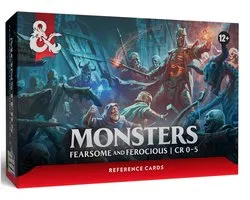 Dungeons & Dragons Reference Cards - Monsters (Fearsome and Ferocious)