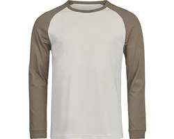 Tee Jays - UNLABELED Baseball Tee - Cement - M