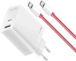 OnePlus 5461100631 oplader voor mobiele apparatuur Universeel Wit AC Snel opladen Binnen