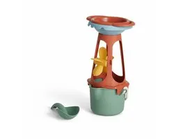 Viking RE:LINE - Moulin à Sable et à eau - Ensemble de jeu avec tamis, pelle et seau - Fabriqué en plastique 100 % recyclé - Convient à partir de 1 an