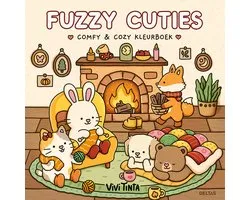 Fuzzy Cuties Cute & Comfy kleurboek Vivi Tinta